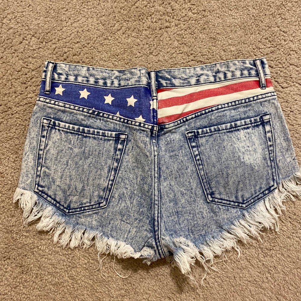 Bullhead High Rise Americana Short (PacSun)